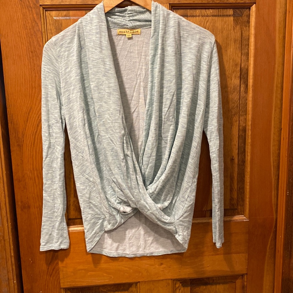 Mesh lace top
